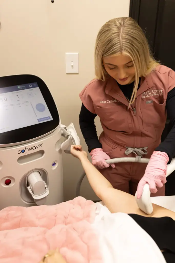 Sofwave skin tightening in Knoxville,TN by Pearl Scott Health & Beauty
